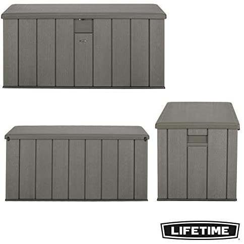 Lifetime Garden Storage Box Piston Lid 568 L