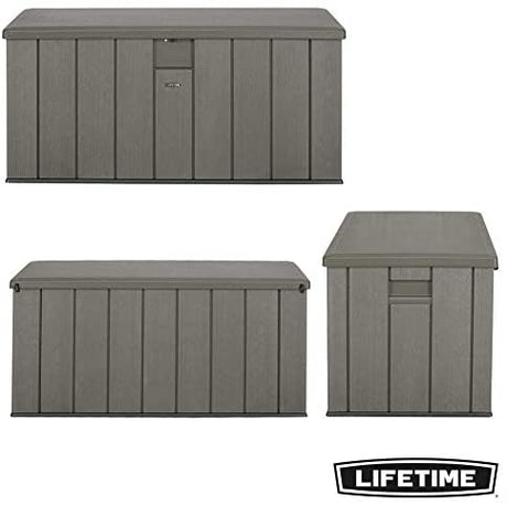 Lifetime Garden Storage Box Piston Lid 568 L