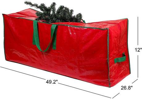 Christmas Tree Storage Bag - Stores Up To 7.5 Foot Disassembled Artificial Xmas Tree