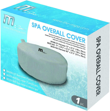 MSpa Overall Inflatable Spa Cover Fits All 6 Bathers Round MSpa