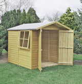 Shire Overlap Pressure Treated Shed DD 7x7