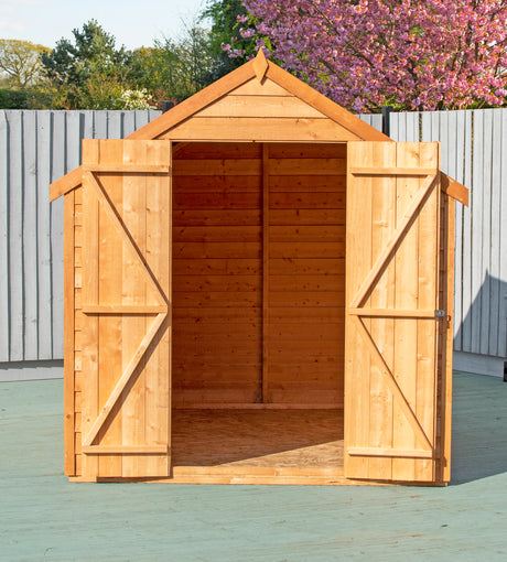 Shire Overlap 8x6 Double Door Value Shed
