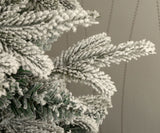 Lapland Fir Snow Flocked Christmas Tree - 5ft/150cm