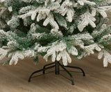 Lapland Fir Snow Flocked Christmas Tree - 7ft/210cm