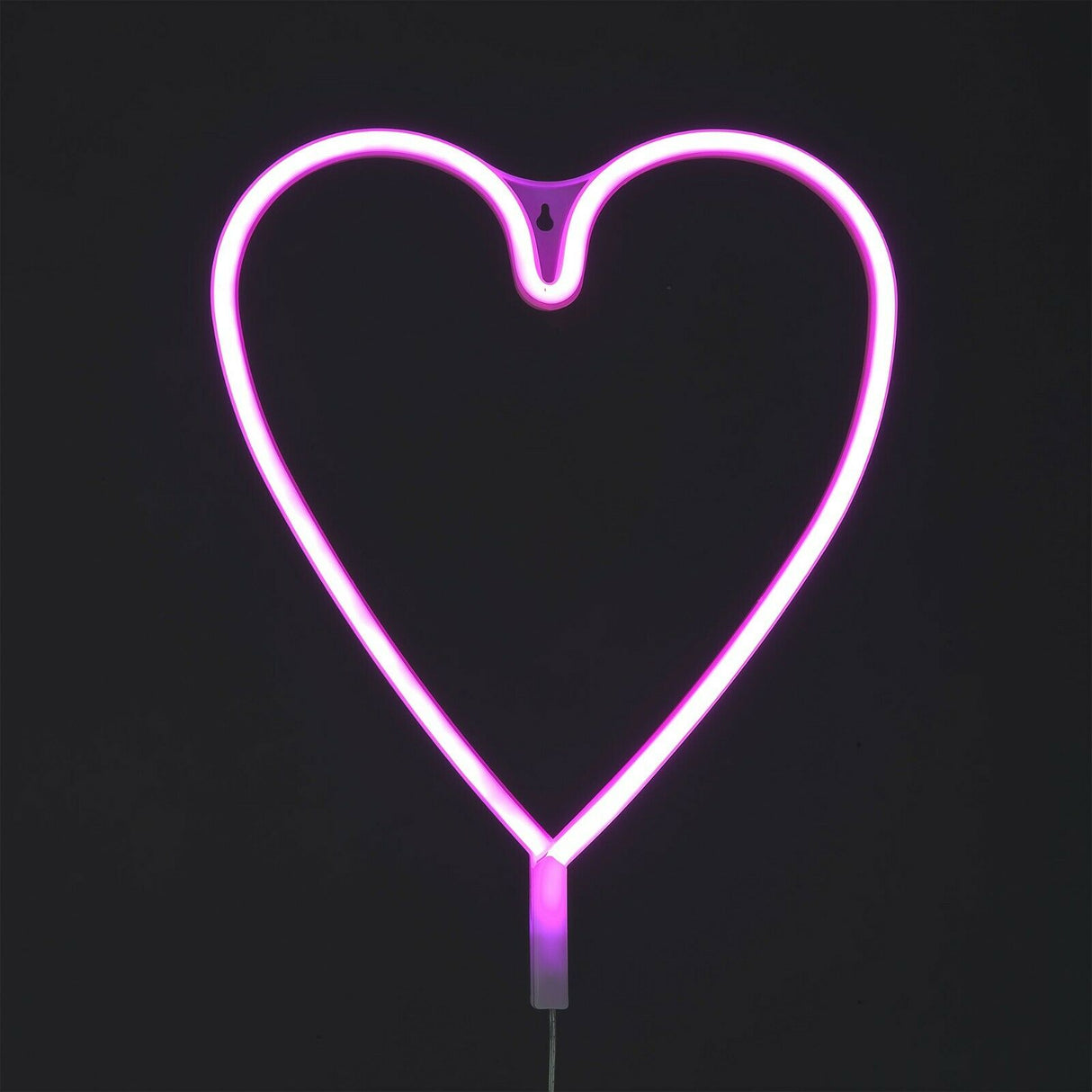 'Heart' LED Rope Light - Pink