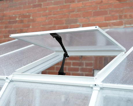 SunRoom 2m x 3m Lean to Conservatory - White Frames & Hybrid Polycarbonate