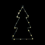 30cm Battery Operated LED Christmas Tree Silhouette
