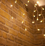 200 LED String/Fairy Icicle Lights - Warm White