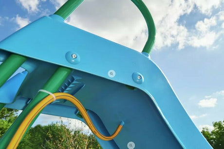 2m Blue Wavy Slide