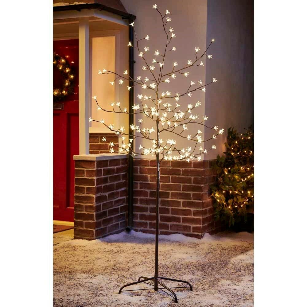1.5m Cherry Blossom Twig Tree with 150 Warm White LEDs
