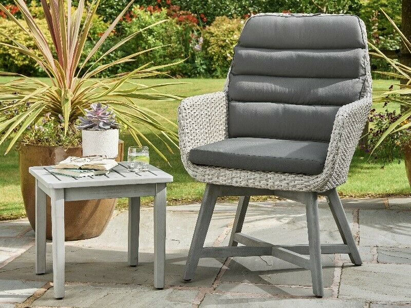 Chedworth Grey Acacia Bistro Set