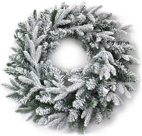 55cm Lapland Christmas Wreath