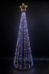 1.4m Maypole LED Tree - Ice & Warm White Mixed