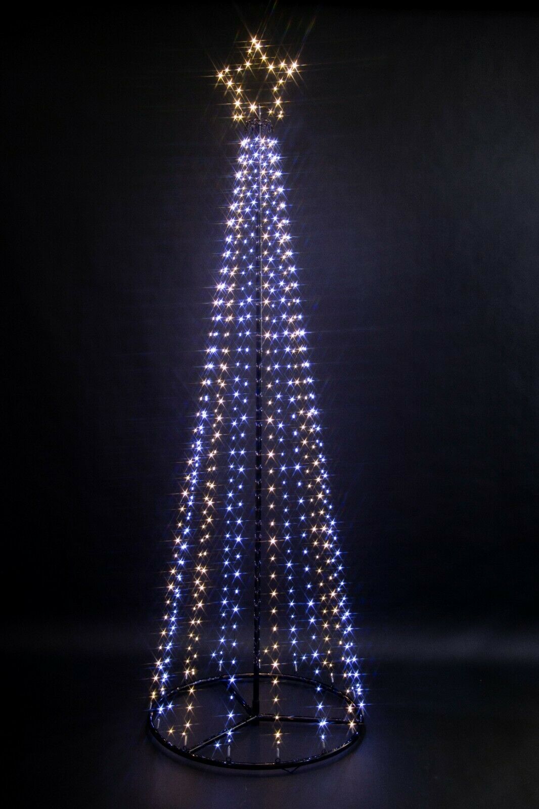 4m Maypole LED Tree - Ice & Warm White Mixed