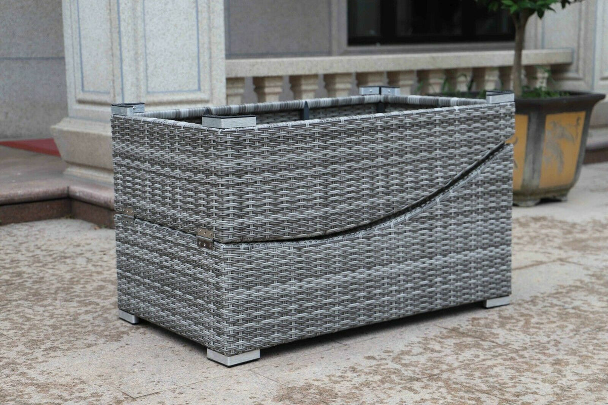 Sarasota Folding Sun lounger - Grey