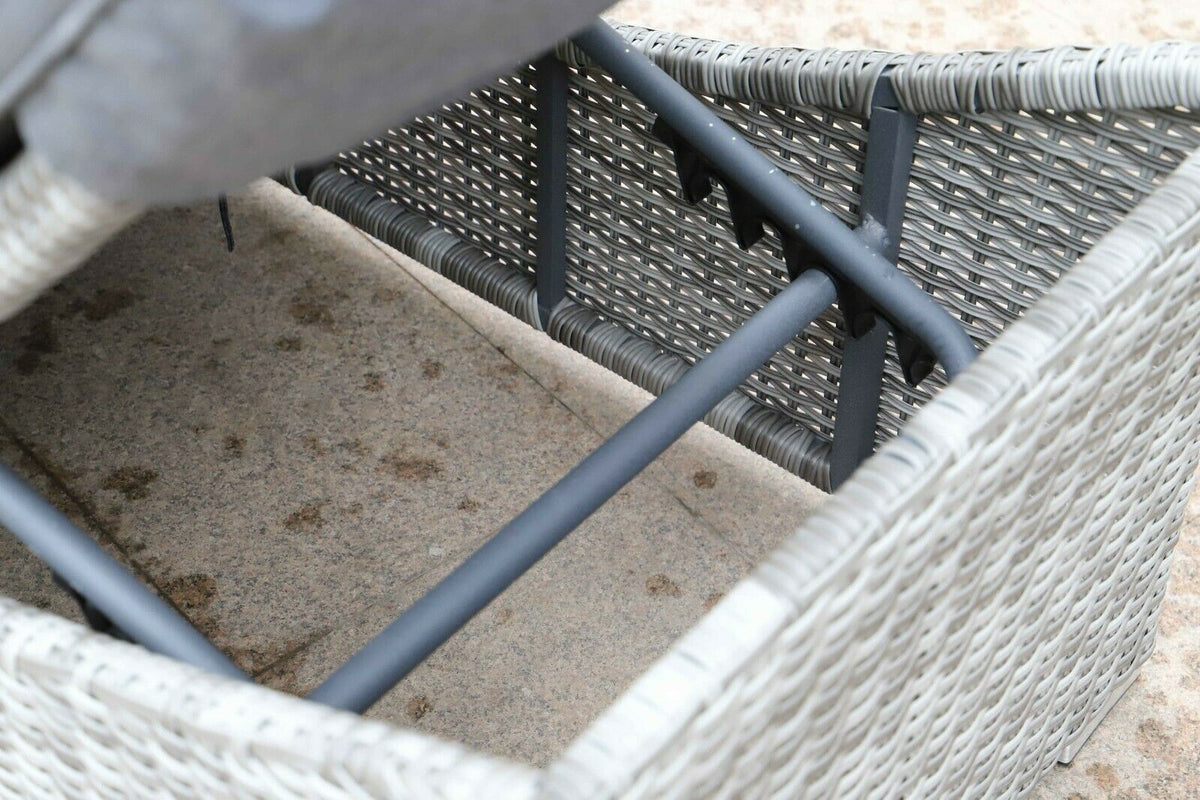 Sarasota Folding Sun lounger - Grey