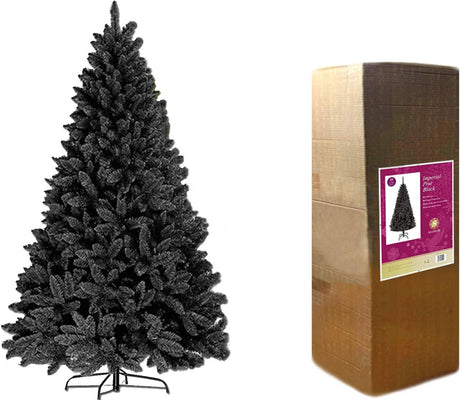 Imperial Pine Christmas Tree Black - 5ft/150cm