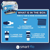 FloPro SmartFlo No Kink Complete Garden Hose Set 20m