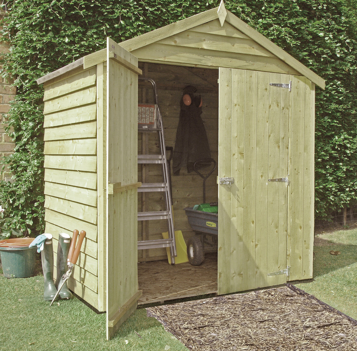 Shire Overlap Pressure Treated Shed 4x6